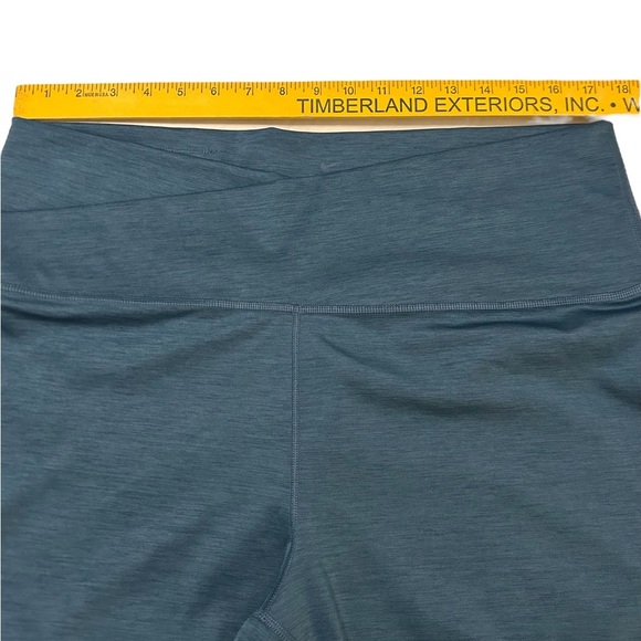 Nike Yoga Tights Womens Plus 2X Dri FIT High Rise 7/8 Length Wrap Valerian Blue. - Picture 7 of 10